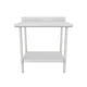 WT4B2436 36" - 38" Stainless Steel Top Work Table 3D View