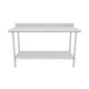 WT4B2460 54" - 62" Stainless Steel Top Work Table 3D View