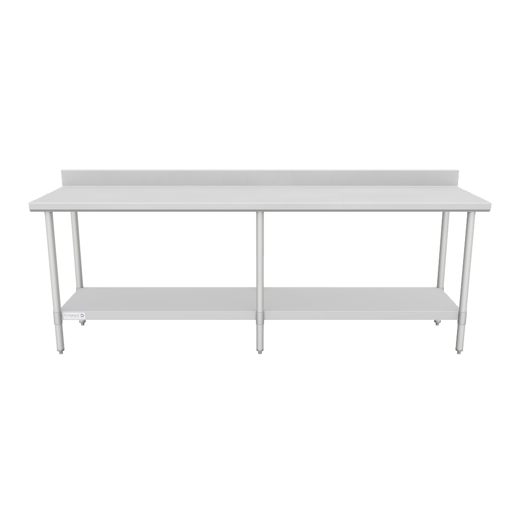 WT4B2496 85" - 96" Stainless Steel To Work Table 3D View