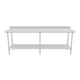 WT4B2496 85" - 96" Stainless Steel To Work Table 3D View