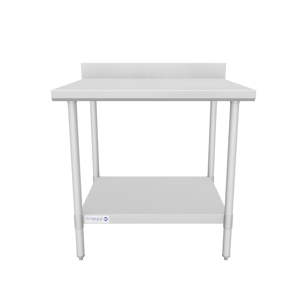WT4B3036 36" - 38" Stainless Steel Top Work Table 3D View