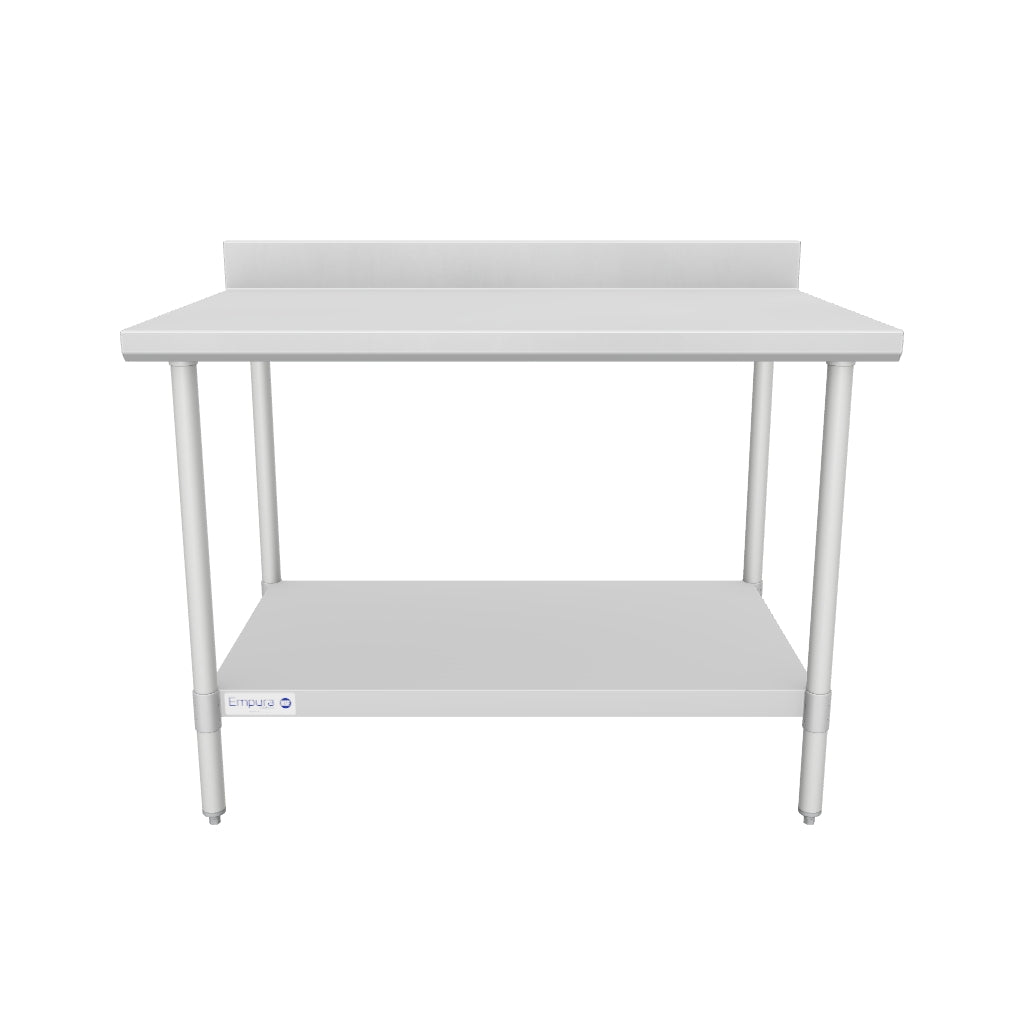 WT4B3048 40" - 48" Stainless Steel Top Work Table 3D View