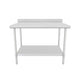 WT4B3048 40" - 48" Stainless Steel Top Work Table 3D View