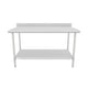 WT4B3060 54" - 62" Stainless Steel Top Work Table 3D View
