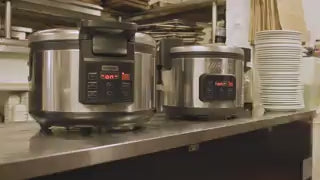 Waring WRC40 40-cup (20-cup Raw) Commercial Rice/Multi-Cooker & Warmer