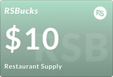 restaurant supply 10 gift card