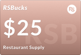 restaurant supply 25 gift card