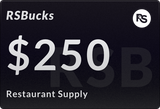 restaurant supply 250 gift card