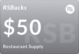 restaurant supply 50 gift card