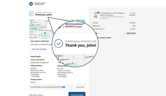 restaurant supply energy rebates complete