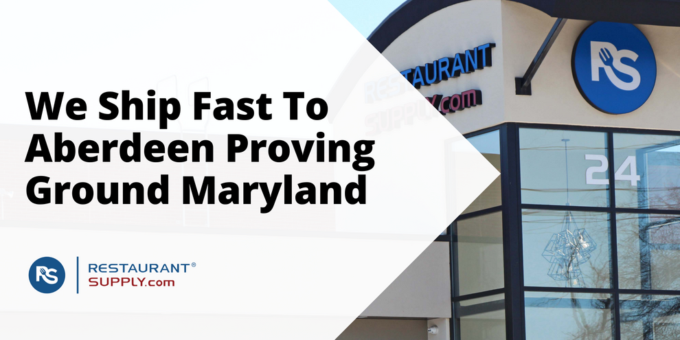 Restaurant Supply Store Aberdeen Proving Ground Maryland