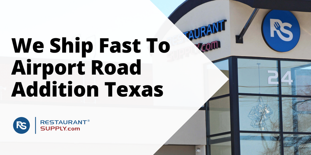 Restaurant Supply Store Airport Road Addition Texas