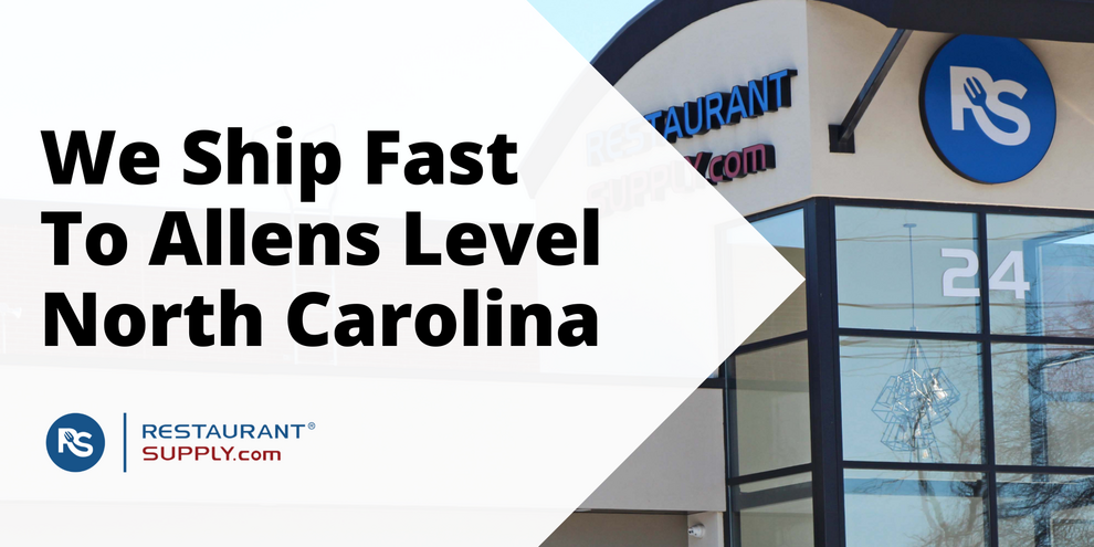 Restaurant Supply Store Allens Level North Carolina