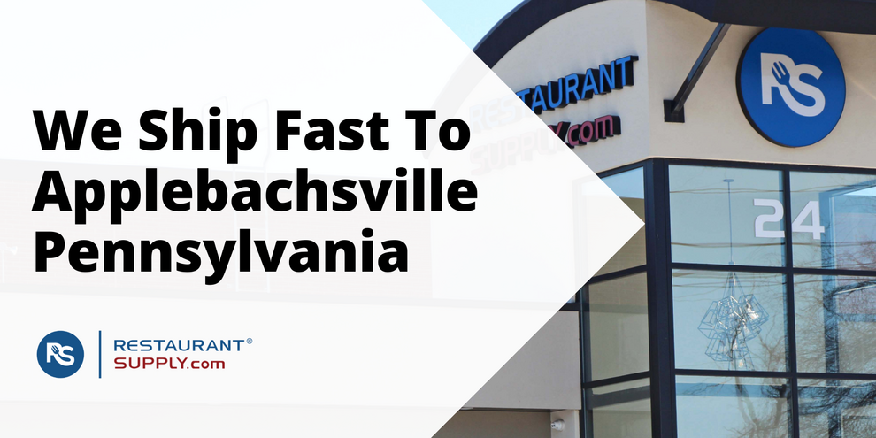 Restaurant Supply Store Applebachsville Pennsylvania