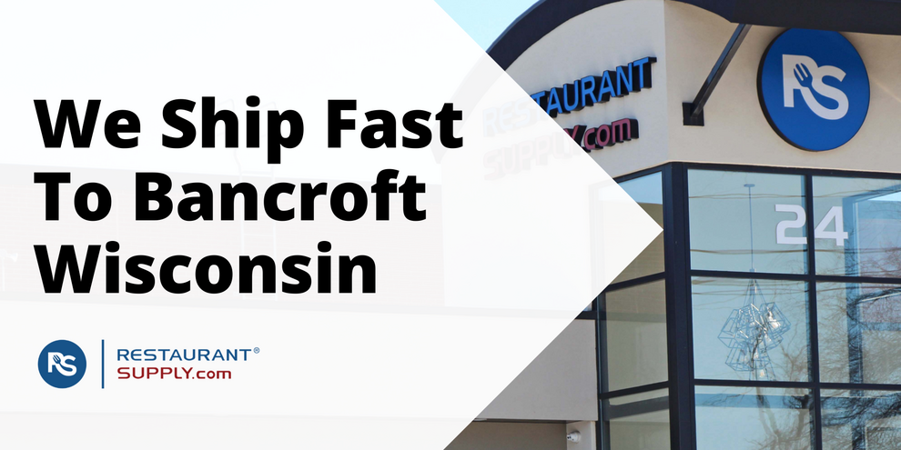 Restaurant Supply Store Bancroft Wisconsin