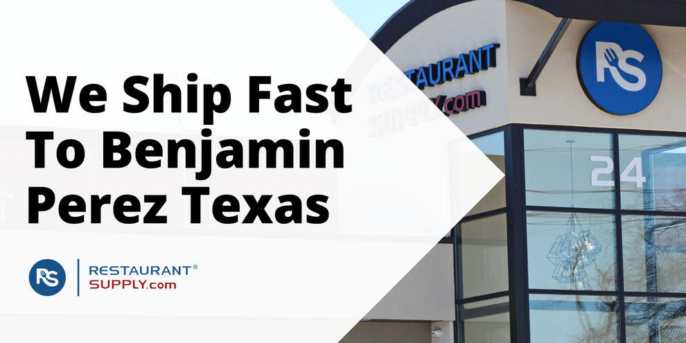 Restaurant Supply Store Benjamin Perez Texas