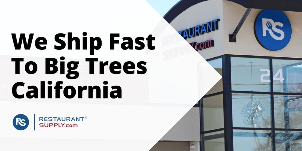 Restaurant Supply Store Big Trees California