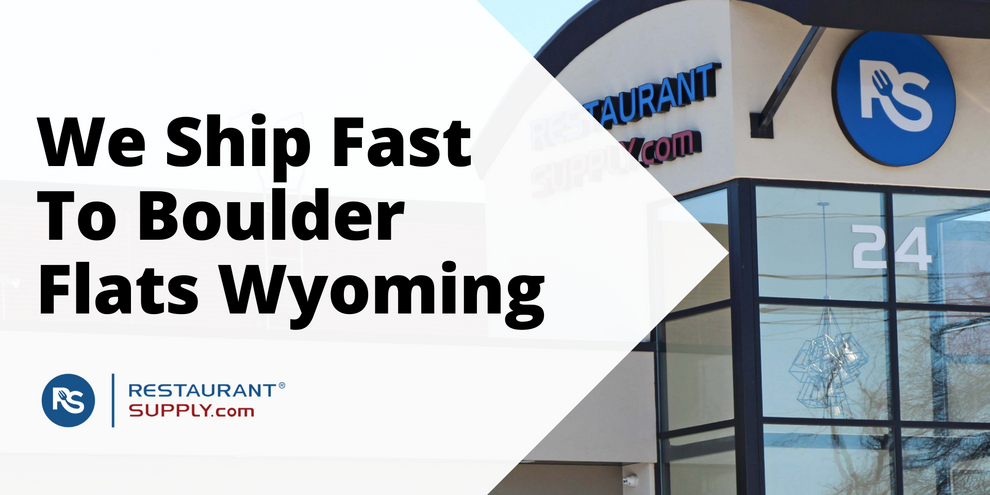 Restaurant Supply Store Boulder Flats Wyoming