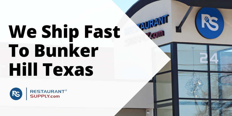 Restaurant Supply Store Bunker Hill Texas