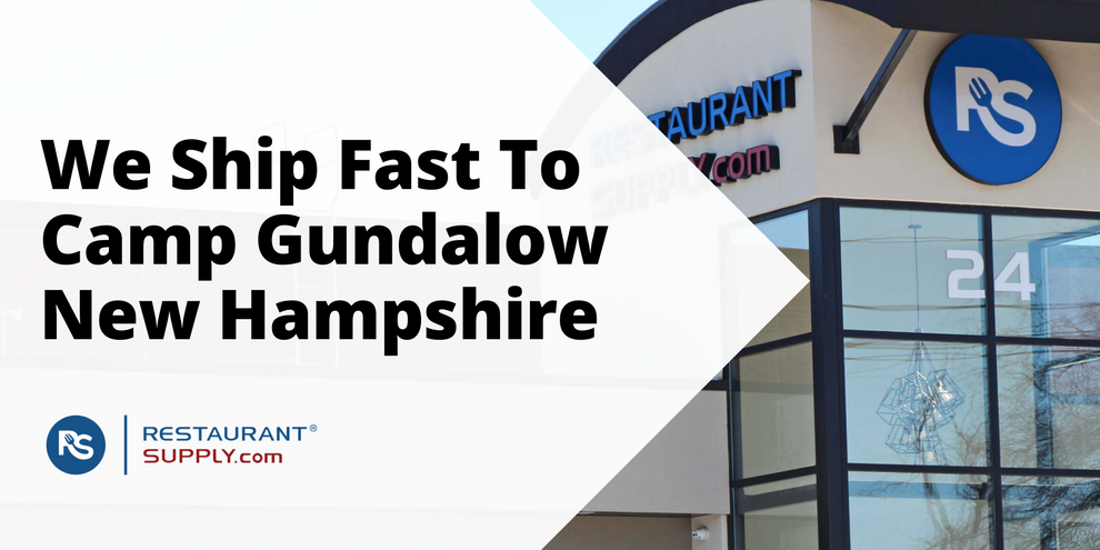 Restaurant Supply Store Camp Gundalow New Hampshire