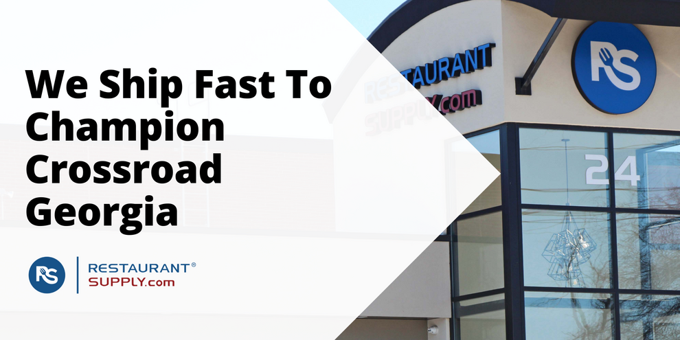 Restaurant Supply Store Champion Crossroad Georgia