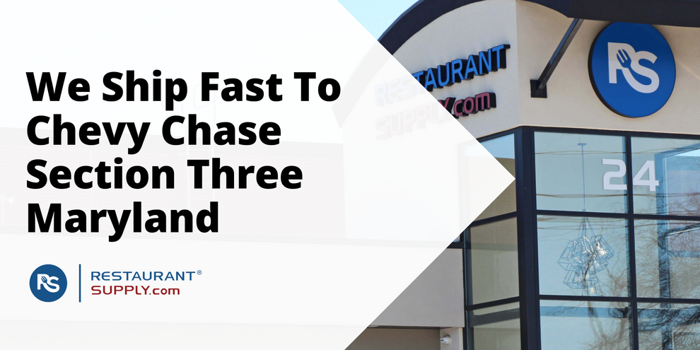 Restaurant Supply Store Chevy Chase Section Three Maryland