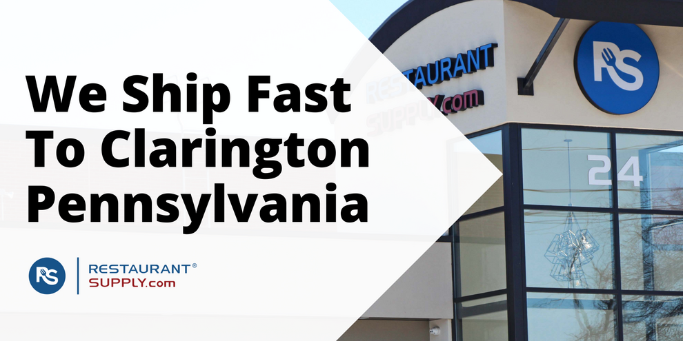 Restaurant Supply Store Clarington Pennsylvania