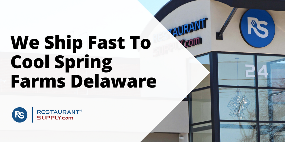 Restaurant Supply Store Cool Spring Farms Delaware