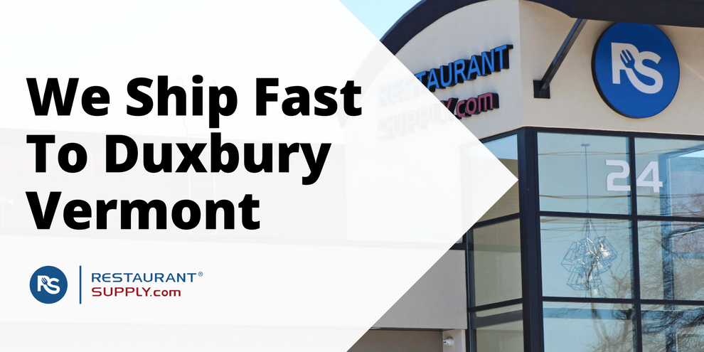 Restaurant Supply Store Duxbury Vermont