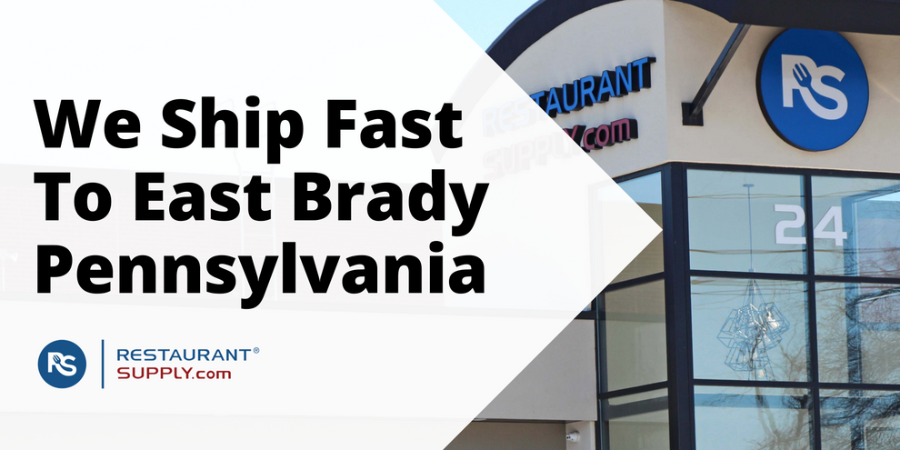 Restaurant Supply Store East Brady Pennsylvania