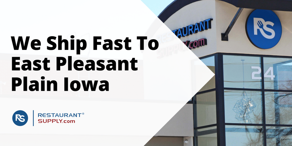 Restaurant Supply Store East Pleasant Plain Iowa
