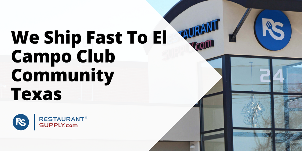 Restaurant Supply Store El Campo Club Community Texas