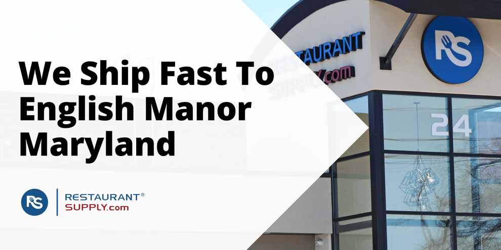 Restaurant Supply Store English Manor Maryland