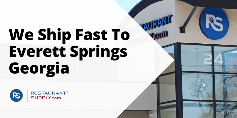 Restaurant Supply Store Everett Springs Georgia