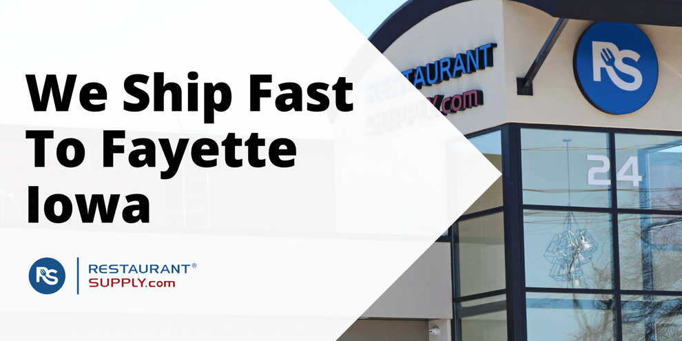 Restaurant Supply Store Fayette Iowa