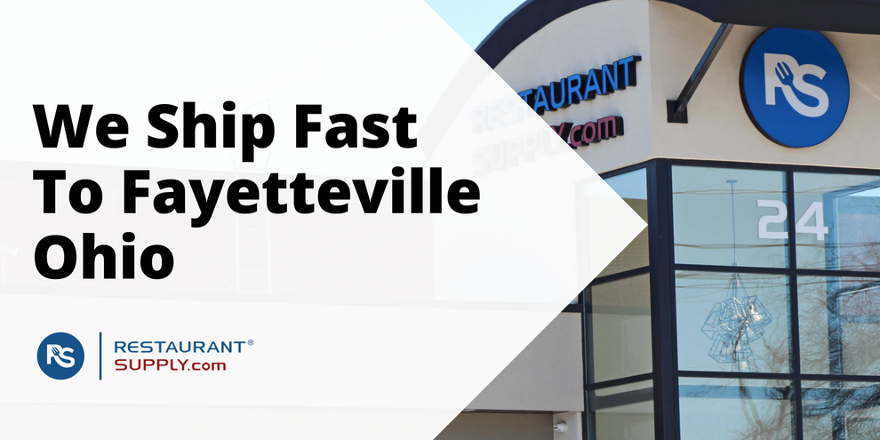 Restaurant Supply Store Fayetteville Ohio