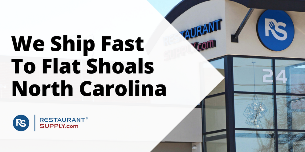 Restaurant Supply Store Flat Shoals North Carolina