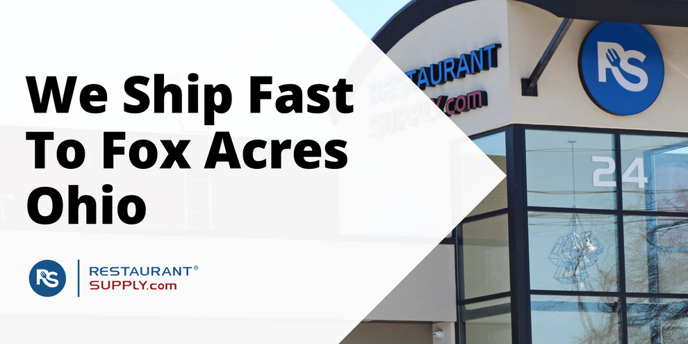 Restaurant Supply Store Fox Acres Ohio