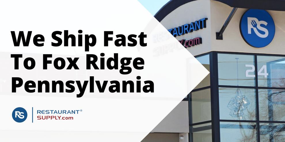 Restaurant Supply Store Fox Ridge Pennsylvania