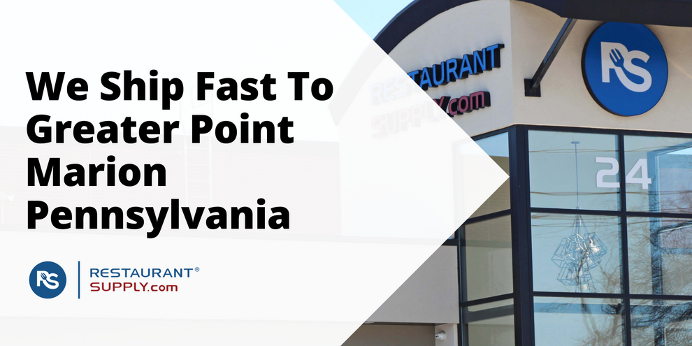 Restaurant Supply Store Greater Point Marion Pennsylvania