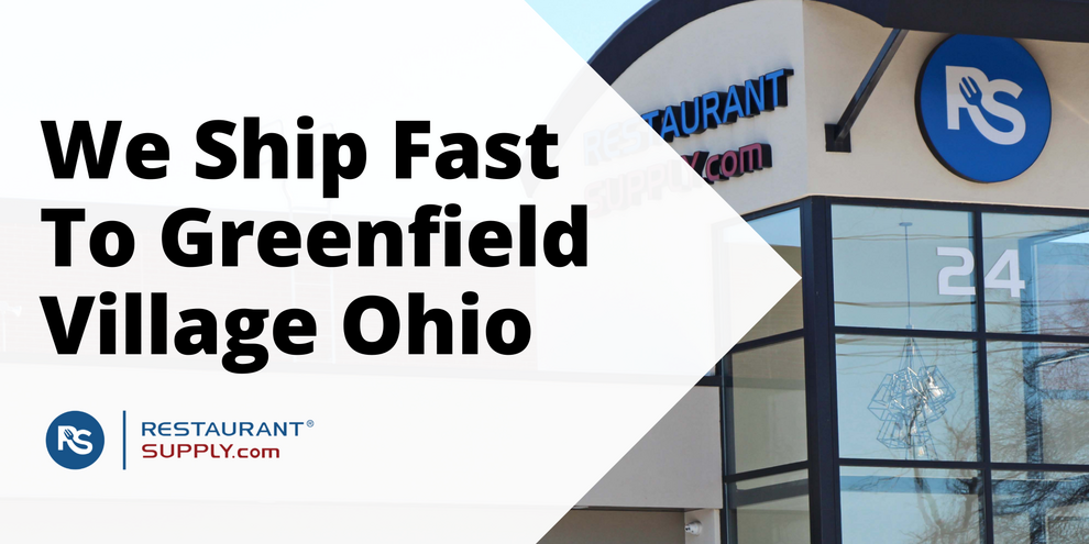 Restaurant Supply Store Greenfield Village Ohio