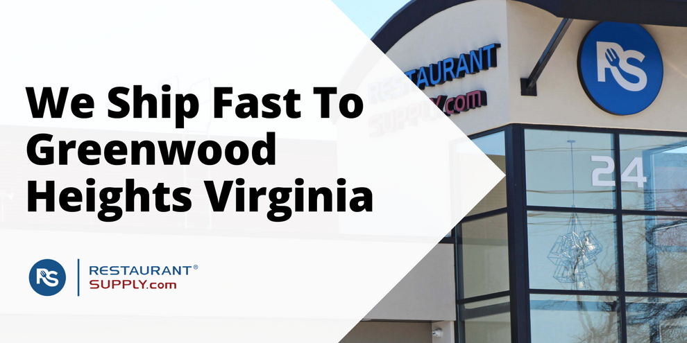 Restaurant Supply Store Greenwood Heights Virginia