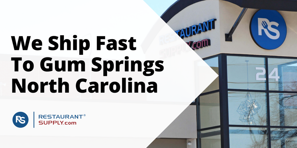 Restaurant Supply Store Gum Springs North Carolina