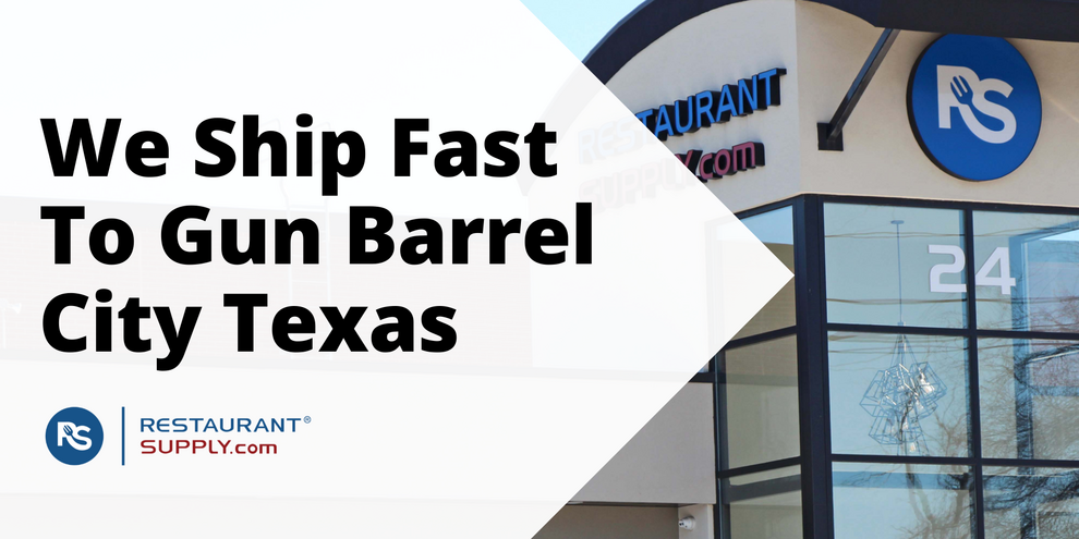 Restaurant Supply Store Gun Barrel City Texas