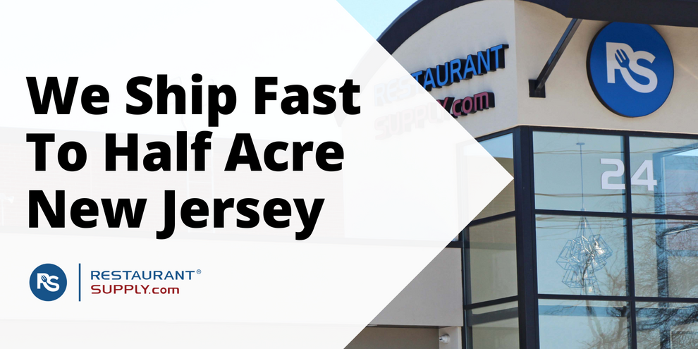 Restaurant Supply Store Half Acre New Jersey