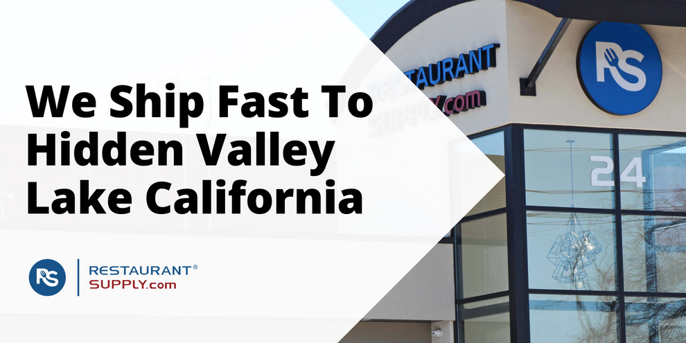 Restaurant Supply Store Hidden Valley Lake California