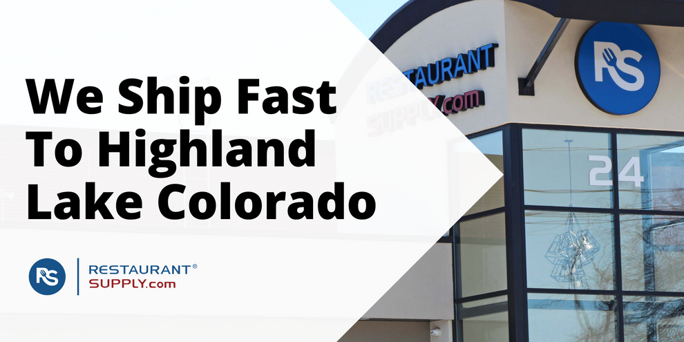 Restaurant Supply Store Highland Lake Colorado