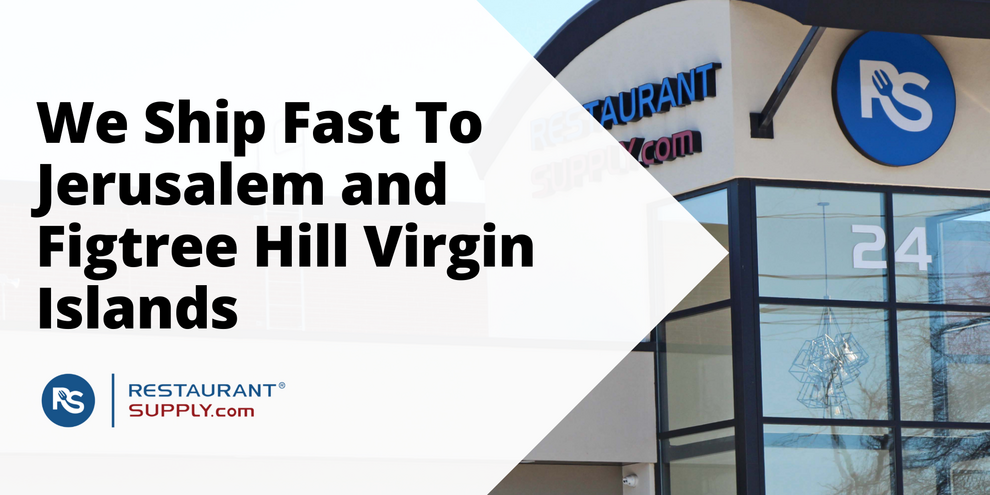 Restaurant Supply Store Jerusalem and Figtree Hill Virgin Islands