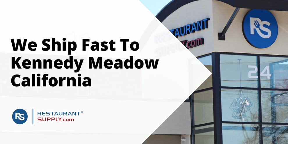 Restaurant Supply Store Kennedy Meadow California