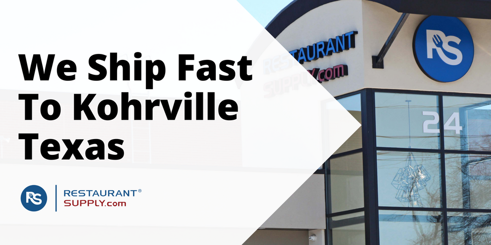 Restaurant Supply Store Kohrville Texas